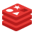 Icon that represents Redis, the in-memory cache