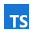 Icon that represents the TypeScript programming language.